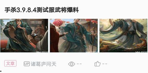 手杀最新爆料,神秘英雄登场，战局风云再起！